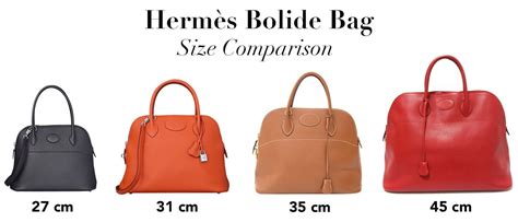 hermes bolide orange|hermes bag size chart.